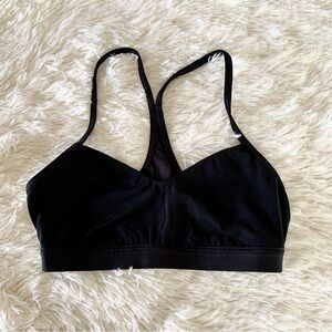 Aerie Black Sports Bra Bralette US Small